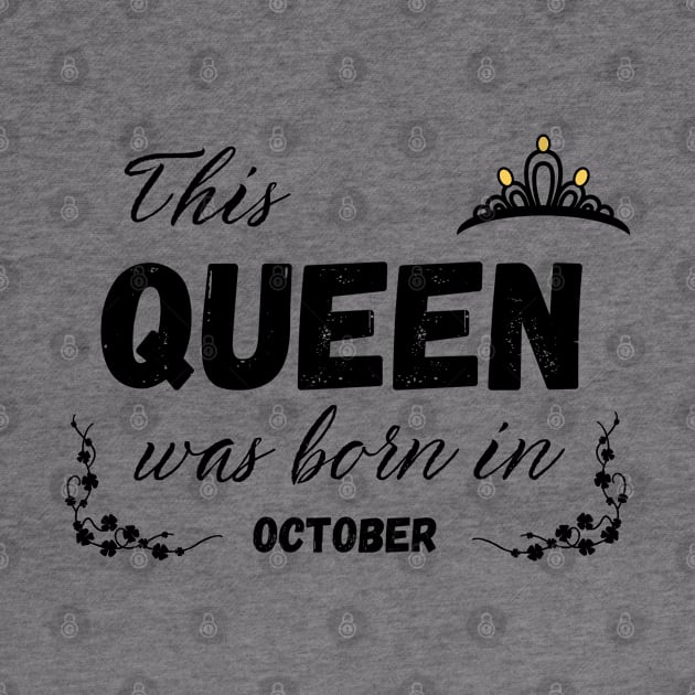 Queen born in october by Kenizio 